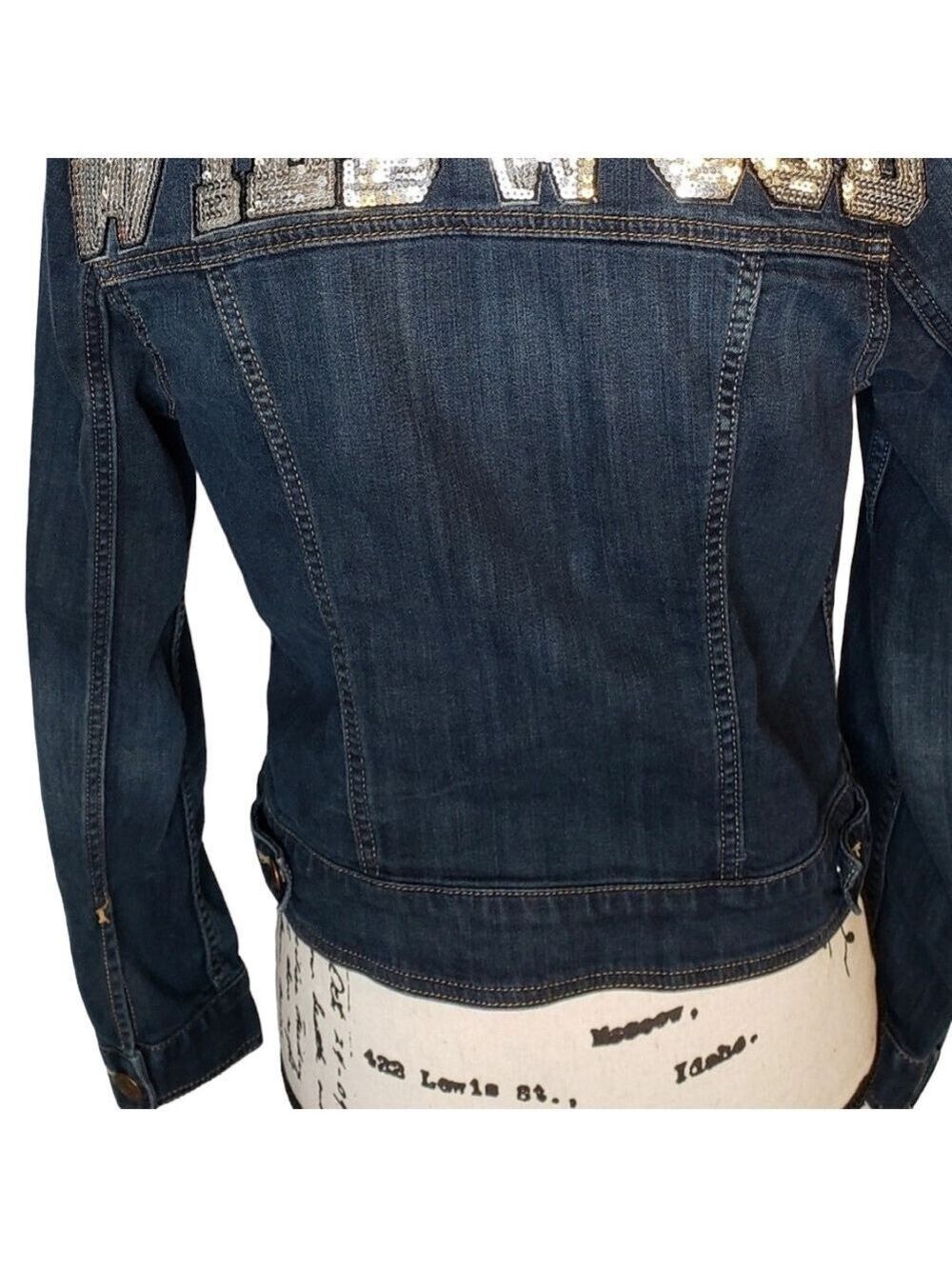 American Eagle. Custom design Jean jacket - Picture 2 of 4